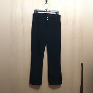 Edelweiss-black-Ski-pants-for-women Sz 34